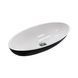 Умывальник Adamant Andere New black/white glossy 100003856, Черный/золото