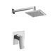 Душова система для ванни Paffoni Shower верхній душ 200x200 мм chrome KITTI010CR/M, Хром