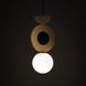 Подвесной светильник Nowodvorski 11174 Drops Wood B G9 1x12W IP20 Beige