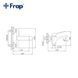 Смеситель для ванны Frap F3261, хром, Хром