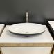 Умывальник Adamant Andere New black/white glossy 100003856, Черный/золото