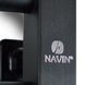 Електрична рушникосушка Navin Класик Квадро 500x1200 Sensor права з таймером, чорний муар 00-044050-5080, Черный матовый, Праве, Електронний
