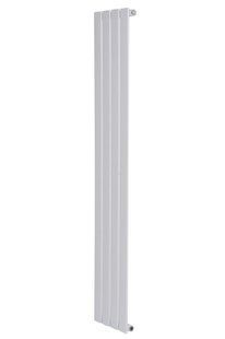 Дизайнерский вертикальный радиатор отопления Arttidesign Livorno 4/1800/272/50 белый матовий, Белый матовый