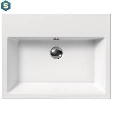 Умивальник GSI Kube 60x47 8931011, Білий