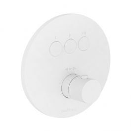 Термостат для душу на 3 споживача Paffoni Compact Box white matt CPT019BO, Белый матовый