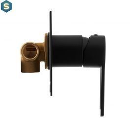 Душевая система для ванны Paffoni Shower верхний душ 200x200 мм black matt KITRIN010NO/M, Черный матовый