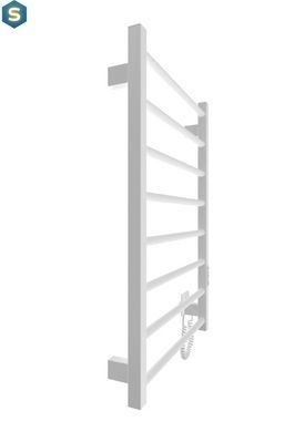 Электрический полотенцесушитель HF Leeds 770x530 white matte 6.1.0802.06.WM, Белый матовый, универсальное (коннектор), Электронный