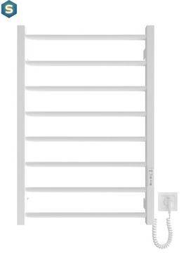 Электрический полотенцесушитель HF Leeds 770x530 white matte 6.1.0802.06.WM, Белый матовый, универсальное (коннектор), Электронный