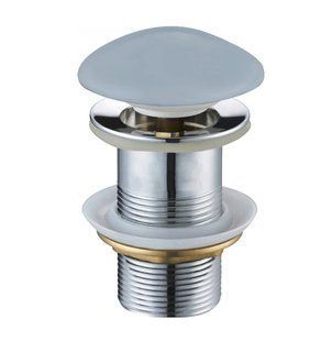 Донный клапан для раковины Mexen click-clack grey blue matt без перелива MEX-79910-69, Голубой матовый