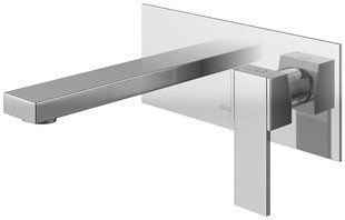 Смеситель для умывальника Kohlman Excelent chrome + BOX скрытого монтажа QW185H, Хром