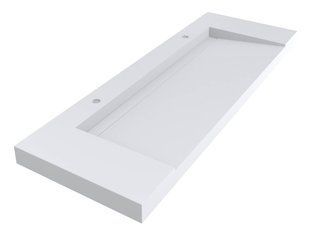 Умивальник Miraggio Olmos 1500 mirasoft 0001111, Белый матовый