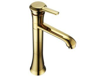 Смеситель для умывальника Mexen rose gold высокий MEX-73310-50, Золотой