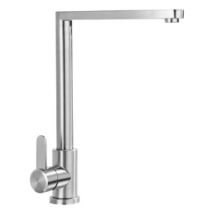 Смеситель для кухни Mexen Gina Inox MEX-672300-99, Нержавеющая сталь