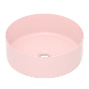 Умывальник накладной Imprese 35,8x35,8x 13,7 см matt pink i11102MP, Цветной