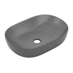 Умывальник Imprese Jess 60x41 серый матовый i11326MG