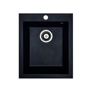 Кухонная мойка Adamant Board 410x495x190 антрацит 184223, Антрацит