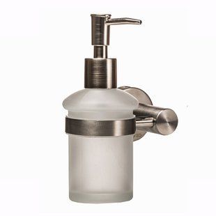 Дозатор жидкого мыла Globus Lux SS 8433, Хром матовый