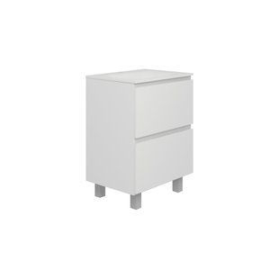 Тумба напольная Koller Pool Edge New 600 с умывальником белый EDNEW060WHITE, Белый