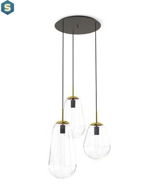 Підвісний світильник Nowodvorski 7794 Pear E27 3x40W IP20 Bl