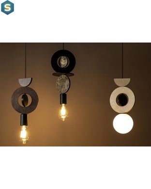 Підвісний світильник Nowodvorski 11175 Drops Wood C E27 1x25W IP20 Br