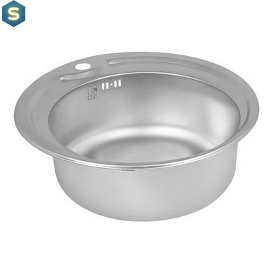 Кухонна мийка Lidz 510-D 0,8 мм Micro Decor (LIDZ510DEC), Decor