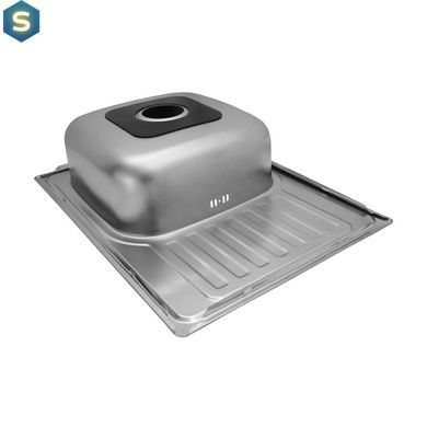 Кухонна мийка Kroner KRP Satin-6950 (0,8 мм) CV022780, Satin