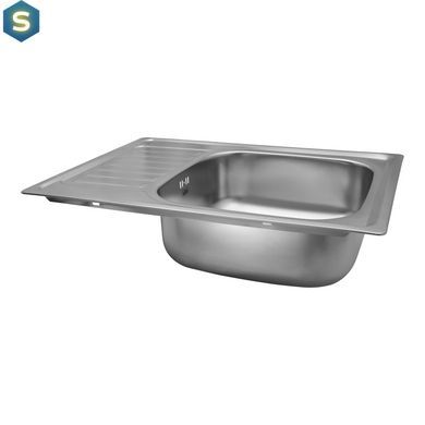 Кухонна мийка Kroner KRP Satin-6950 (0,8 мм) CV022780, Satin