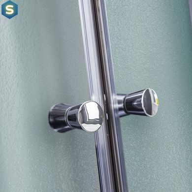 Гидромассажный бокс Lidz Tani SBM90x90.SAT.LOW.FR, стекло Frost 4 мм, Белый, Универсальная, белый, мелкий (до 20 см)