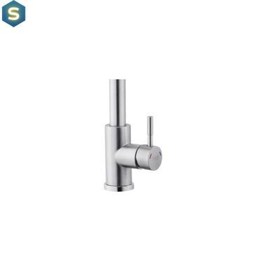 Смеситель для кухни с выдвижным изливом Kroner KRP Edelstahl Klassisch - ESG03915, Нержавеющая сталь