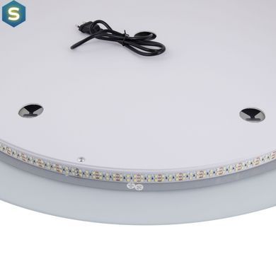 Дзеркало Qtap Taurus R800 з LED-підсвічуванням Touch, з антизапотіванням, з димером температури кольору (3000-6500K) QT2478R807