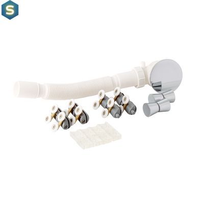 Гидромассажный бокс Lidz Tani SBM90x90.SAT.LOW.FR, стекло Frost 4 мм, Белый, Универсальная, белый, мелкий (до 20 см)