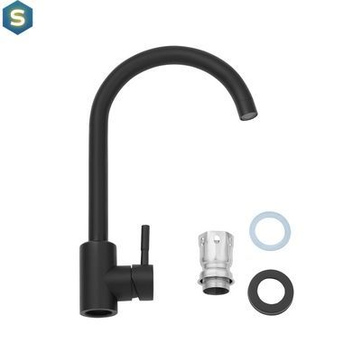 Смеситель для кухни Agua Acero-INOX035NM CV023289, Черный матовый