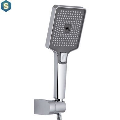Смеситель для ванны Qtap Aries (c душевым гарнитуром) QTARI259CRM45559 Chrome, Хром