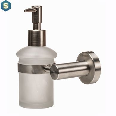 Дозатор рідкого мила Globus Lux SS 8433, Хром матовий
