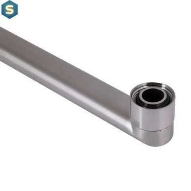 Смеситель для ванны Lidz Luna 005 (c душевым гарнитуром) (k35) LDLUN005NKS46093 Nickel, Нержавеющая сталь
