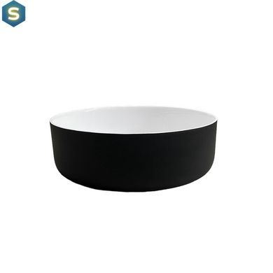 Умывальник Adamant Arena New &Oslash;36 см black/white glossy 100003194, Черный/золото