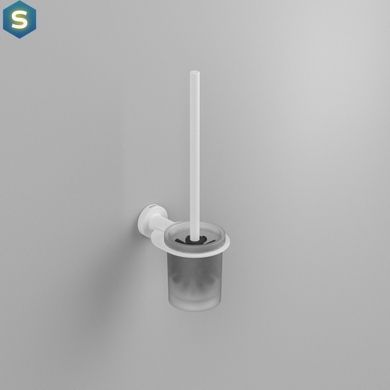 Ершик для унитаза Sonia TP White 166176, Белый