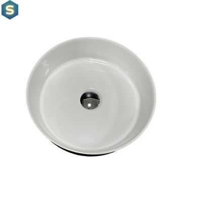 Умывальник Adamant Arena New &Oslash;36 см black/white glossy 100003194, Черный/золото
