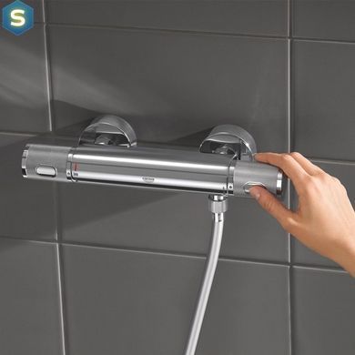 Змішувач термостатичний для душу Grohe QuickFix Precision Feel 34791001, Хром