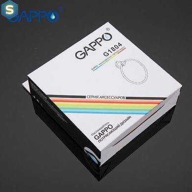 Кольцо для полотенец Gappo G1804, хром, Хром