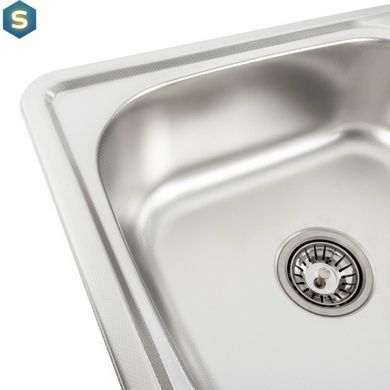 Кухонна мийка з нержавіючої сталі Valeso декор 7642 (0,8/180 мм), Decor