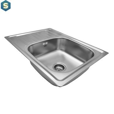 Кухонна мийка Kroner KRP Satin-6950 (0,8 мм) CV022780, Satin