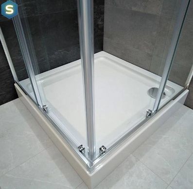 Душевая кабина Dusel A-513 80x80x190 прозрачное, прозрачный, хром, 80x80