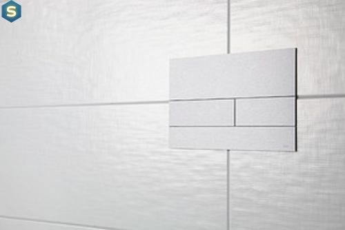 Клавіша змиву Tece TECEsquare II Brushed Stainless Steel 9240830, Хром матовий