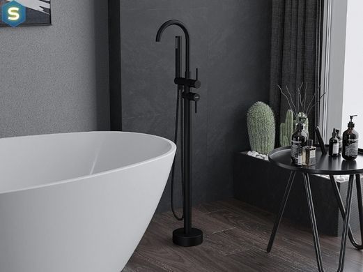 Змішувач для ванни Mexen Alma black MEX-75033-70, Черный матовый