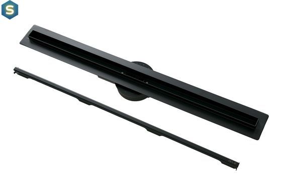 Душевой канал VBI Fort Slim 60 black VBI-060206BL
