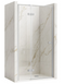 Распашная душевая дверь Rea Atlas 100 L chrome REA-K4664, прозрачный, хром