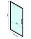 Душова кабіна Rea Rapid Swing 100x80 black пристінна REA-KPL-009955, Черный матовый, Універсальна, прозорий, чорний матовий