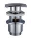 Донный клапан Globus Lux HG-043B (Click-clack), Хром