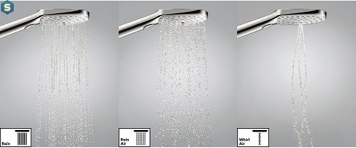 Душовий набір Hansgrohe Raindance Select E 120 EcoSmart 9 l/min White/Chrome 26622400
